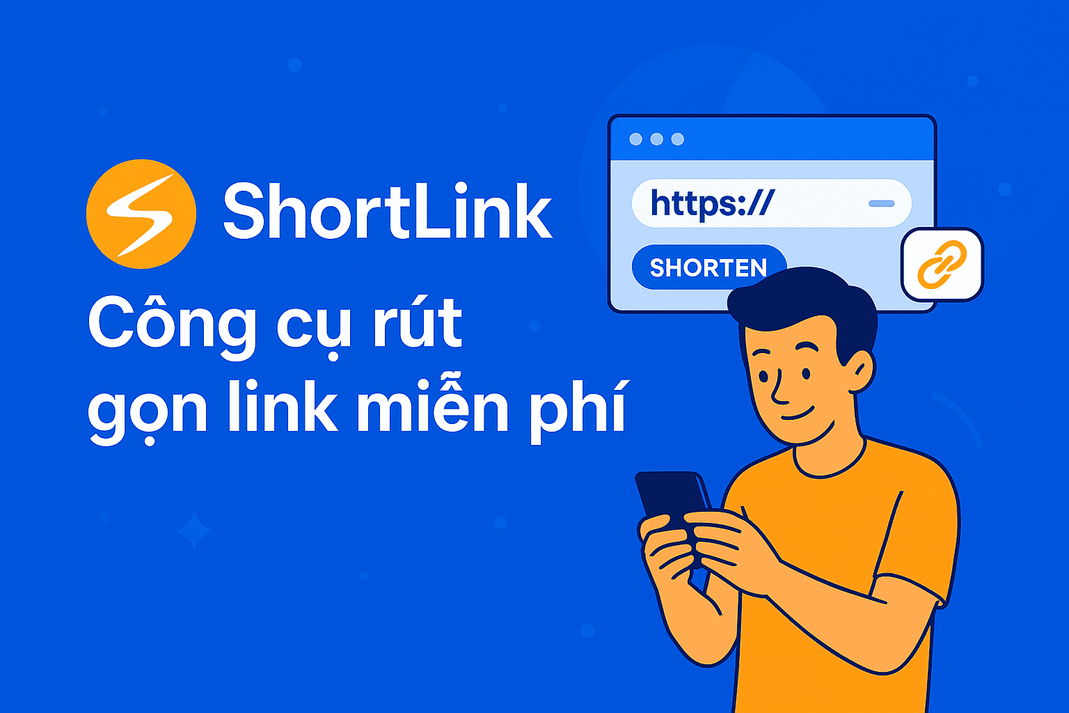 shortlink, rút gọn link,