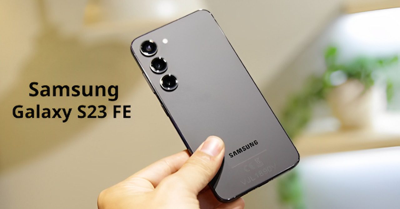 Thiết kế Samsung Galaxy S23 FE lộ diện đầy đủ