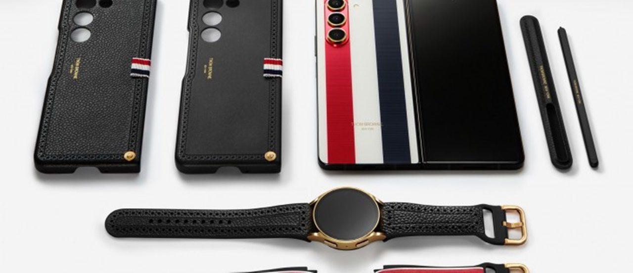 Galaxy Z Fold5 và Galaxy Watch6 Thom Browne Edition ra mắt