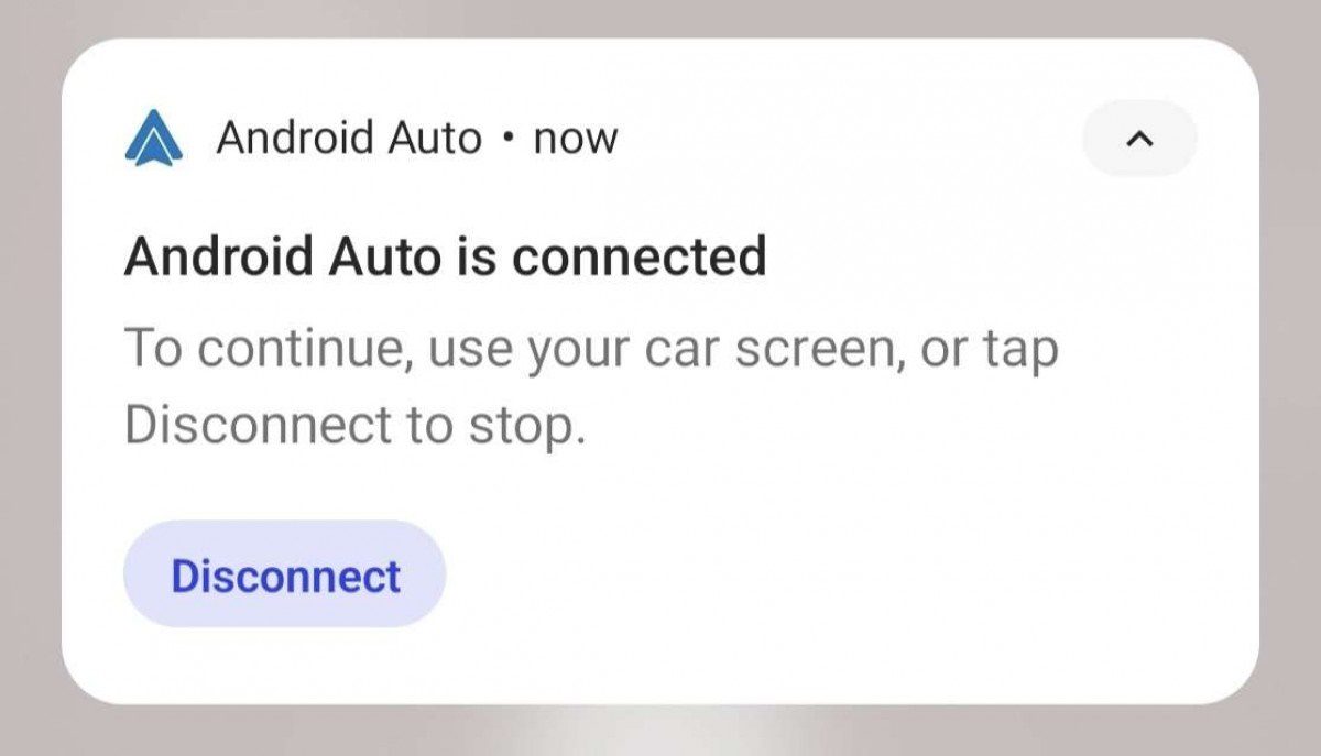 Android Auto, Nút Ngắt Kết Nối