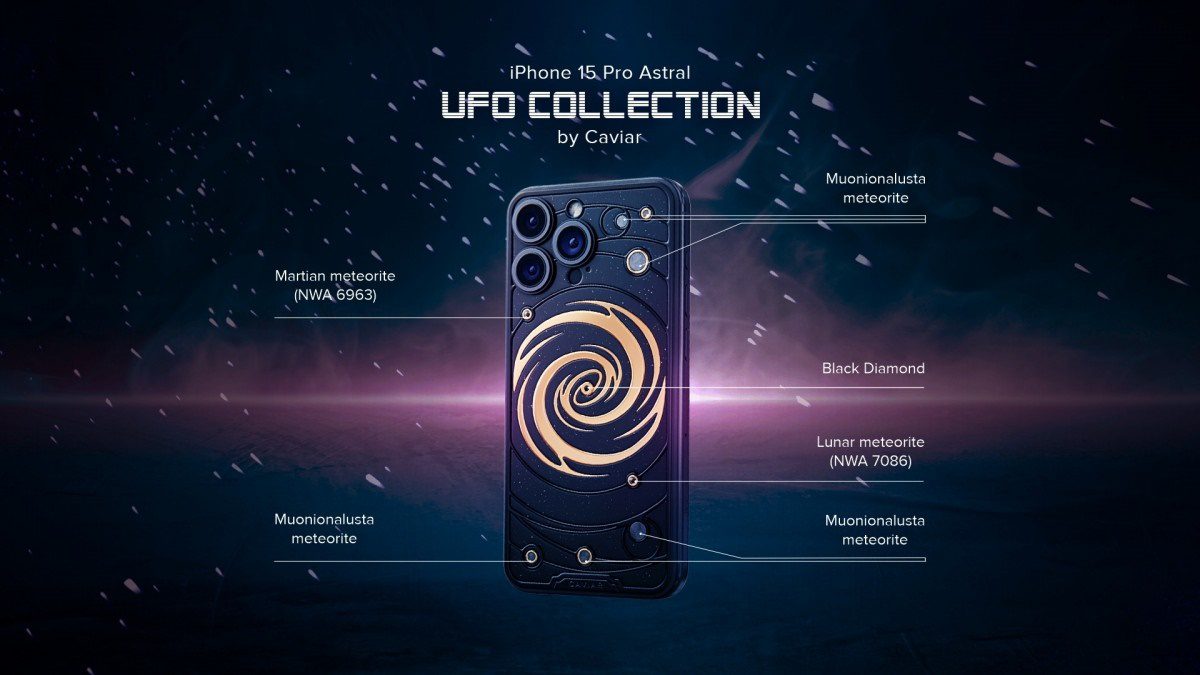 Iphone 15 Pro, Caviar, Ufo