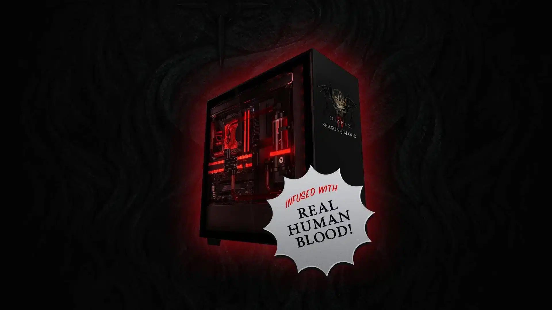 PC chơi game Diablo IV được làm mát bằng máu người thật