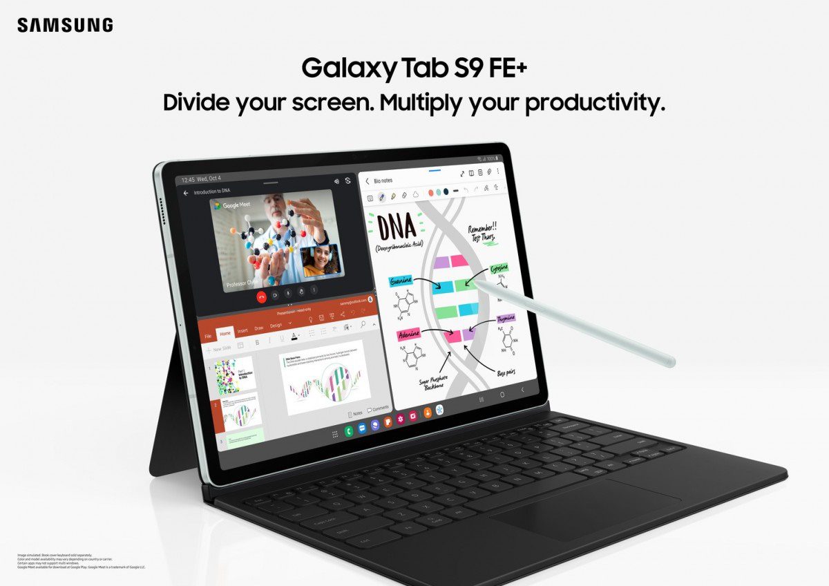 Samsung Galaxy Tab S9 Fe, Galaxy Buds Fe