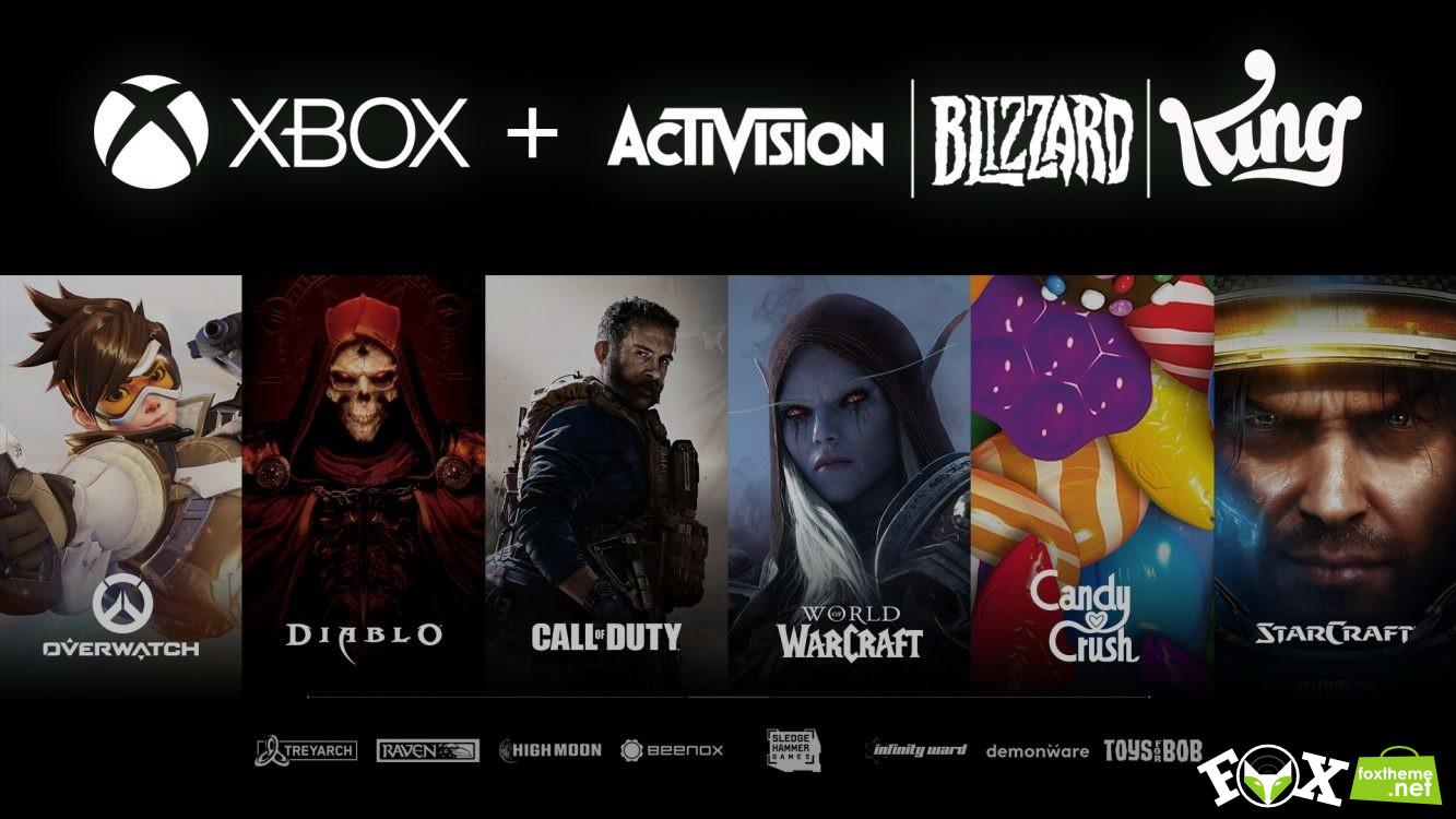 Microsoft Mua Activision Blizzard