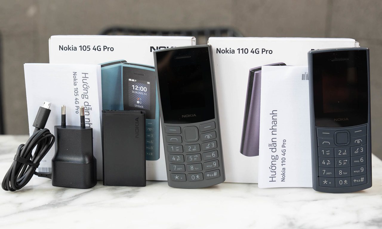 Nokia 105 4G Pro và 110 4G Pro ra mắt