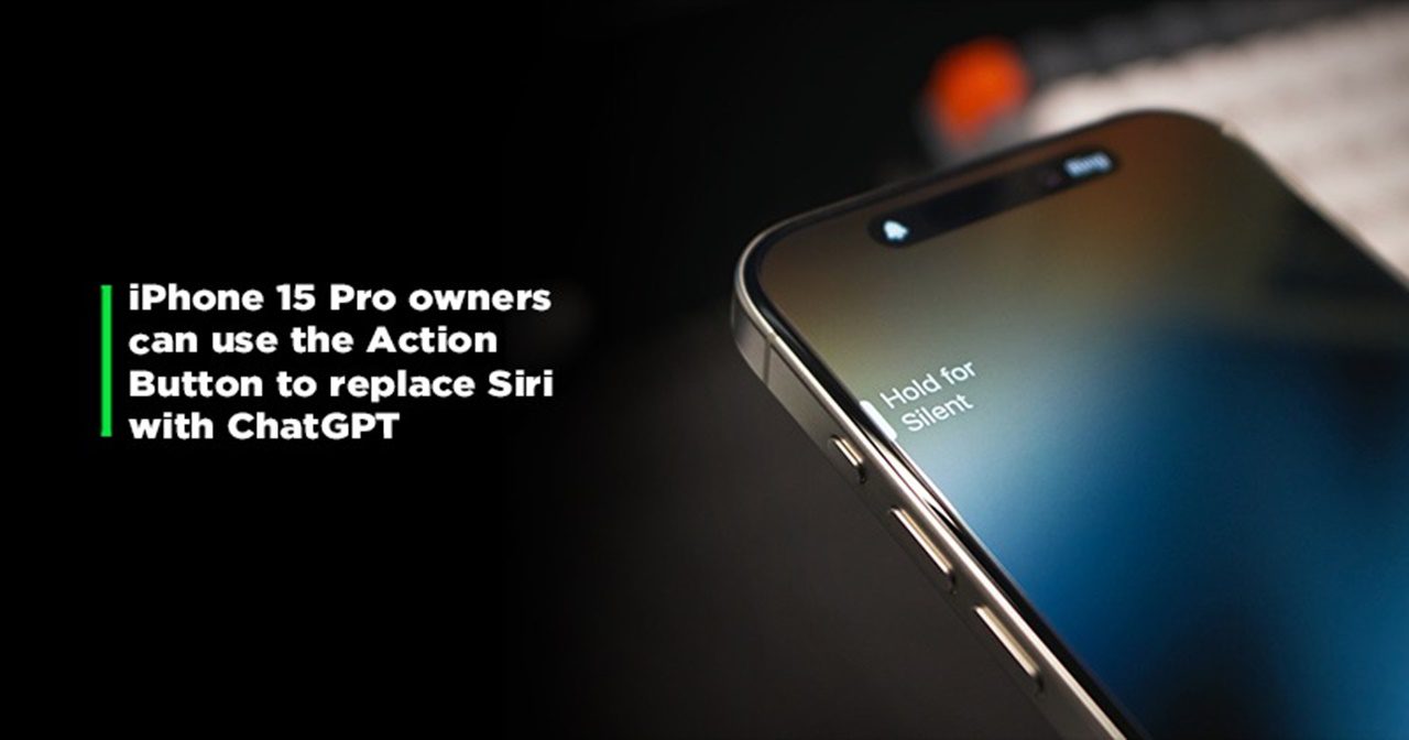 Cách thay thế Siri bằng ChatGPT trên iPhone 15 Pro