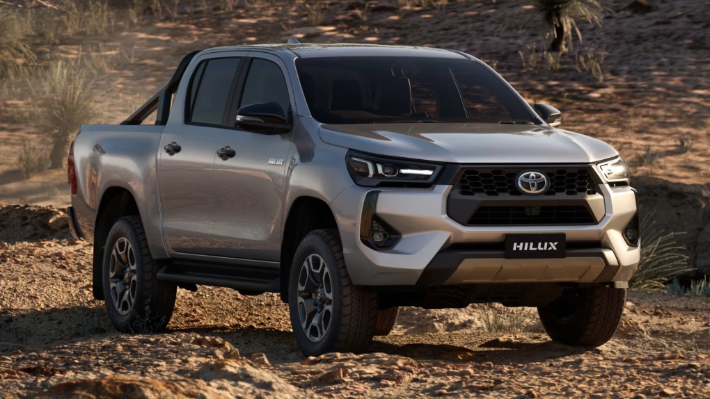 Toyota Hilux 2024: Lột xác với động cơ hybrid và thiết kế hầm hố