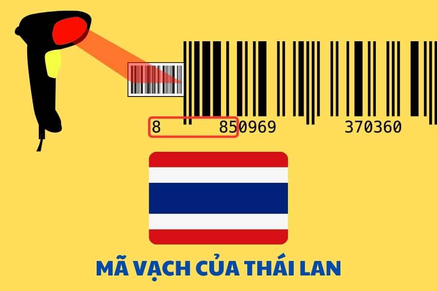 Mã vạch các nước: Mã vạch Thái Lan