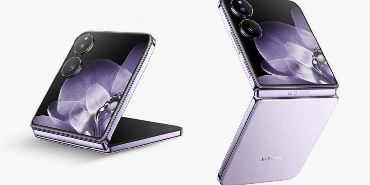 Xiaomi Mix Flip 2 có thiết kế tùy chỉnh dành cho nữ giới