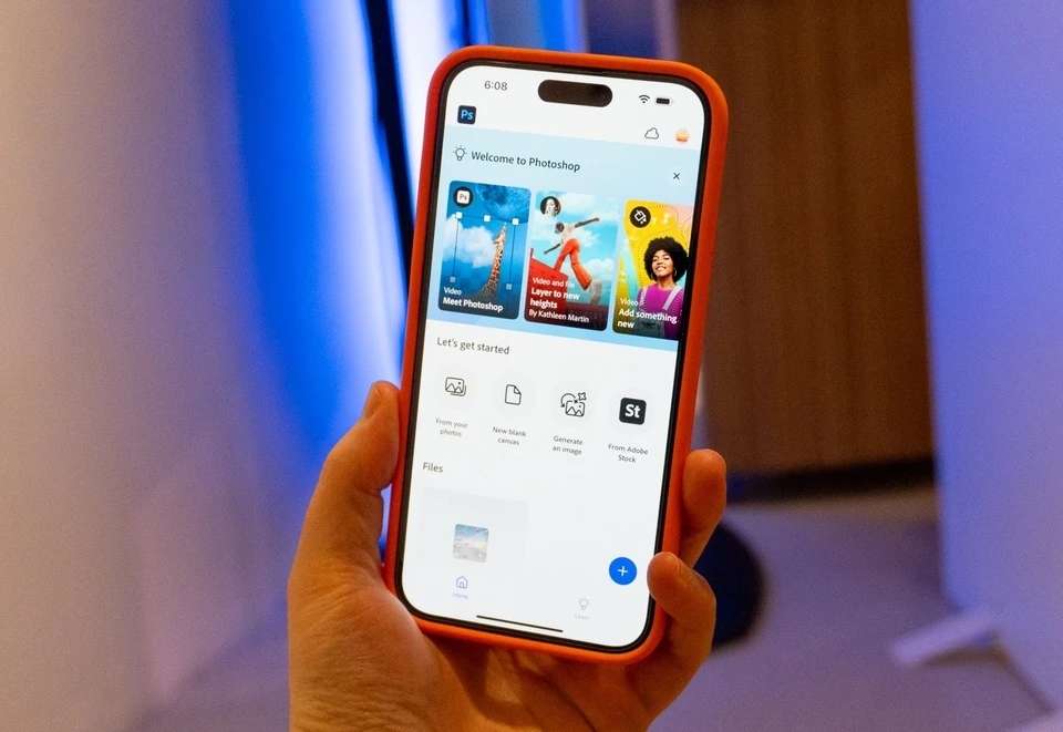 Adobe ra mắt ứng dụng Photoshop cho iPhone