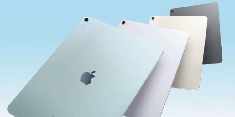 Các màu chính thức của iPad Air M3