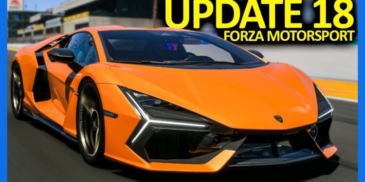 Forza Motorsport cập nhật phiên bản 18 với loạt siêu xe tốc độ cao