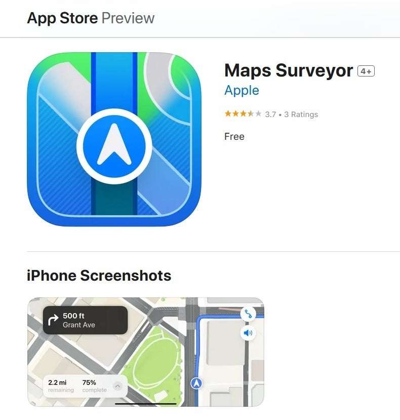 Apple Maps Surveyor: Ứng dụng giúp người dùng iPhone cải thiện Apple Maps và nhận thưởng