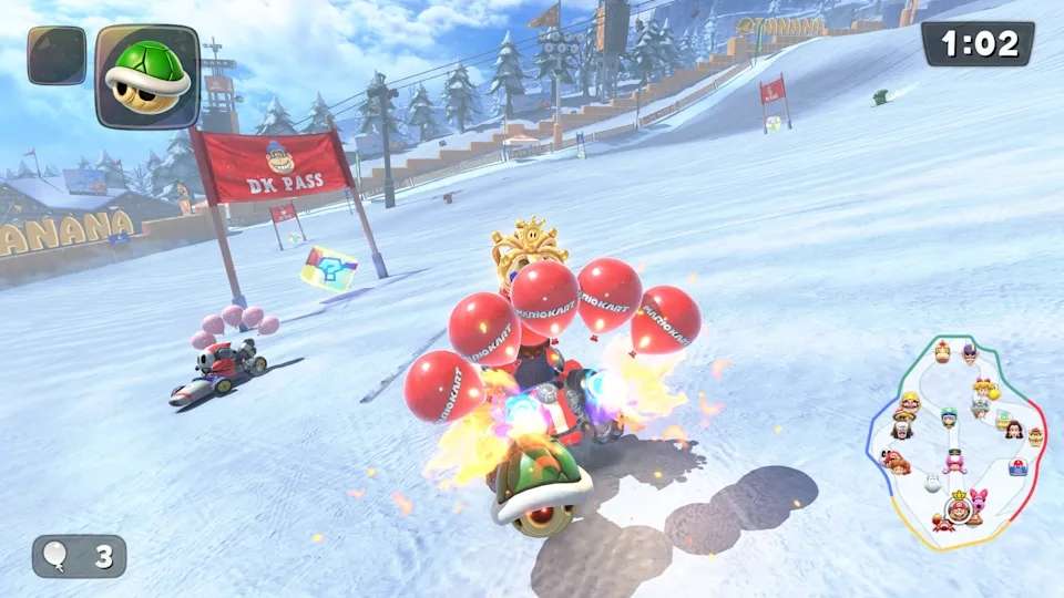 Mario Kart World trên Switch 2 gây sốt với tính năng tua ngược như Forza