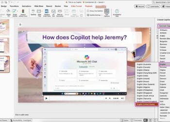 PowerPoint trên Mac nay hỗ trợ tạo phụ đề tự động bằng nhận diện giọng nói