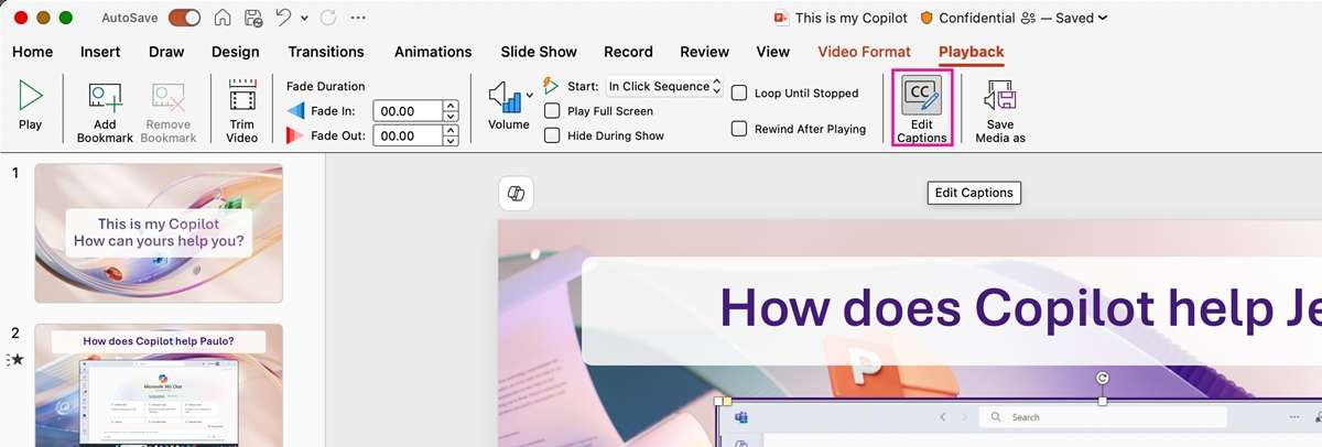 PowerPoint trên Mac nay hỗ trợ tạo phụ đề tự động bằng nhận diện giọng nói