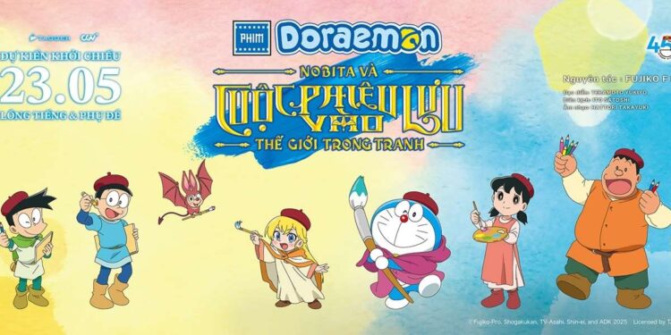 Chưa khởi chiếu chính thức, Doraemon Movie 44 đã khuấy đảo phòng vé Việt