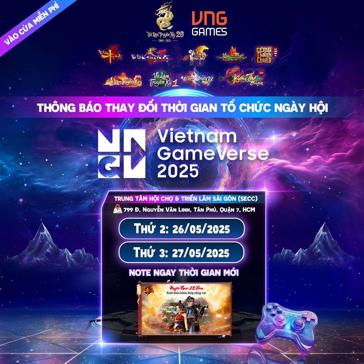 Vietnam GameVerse 2025 sắp khai màn