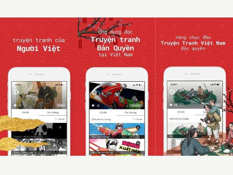 App truyện tranh Việt Comi được Apple vinh danh đúng 30/4