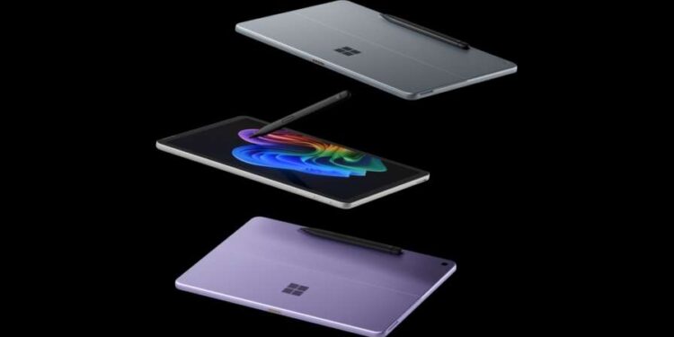 Surface Pro 12 mới: Thiết kế gọn nhẹ, màu tím thời thượng và giá dễ tiếp cận