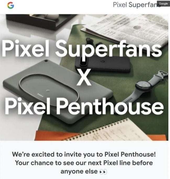 Google bất ngờ gửi thư mời đặc biệt, gợi ý Pixel 10 sẽ ra mắt sớm