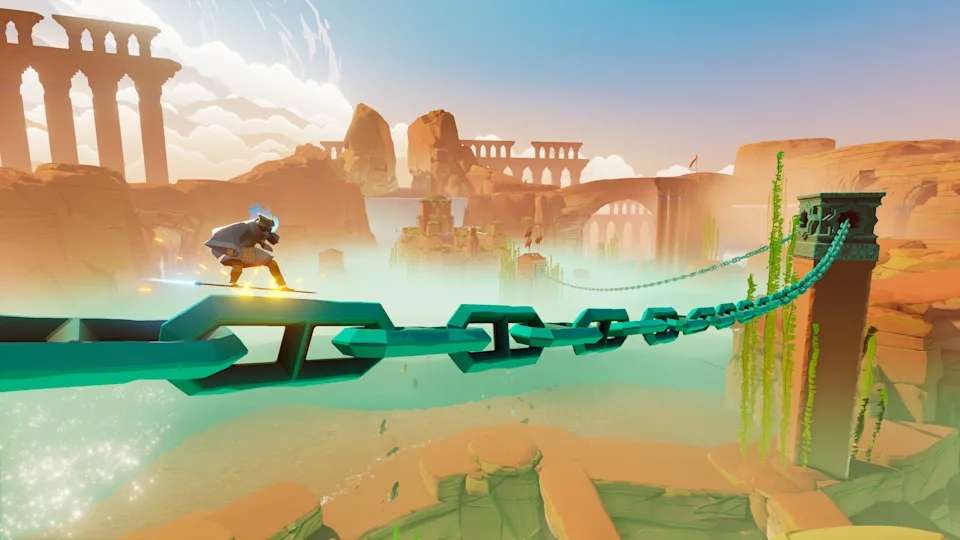 Sword of the Sea – trở lại hoang mạc cam của Matt Nava