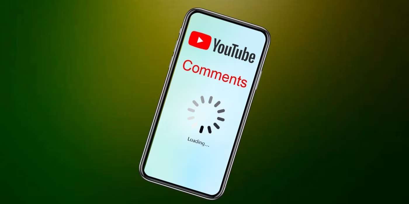YouTube lỗi hiển thị bình luận
