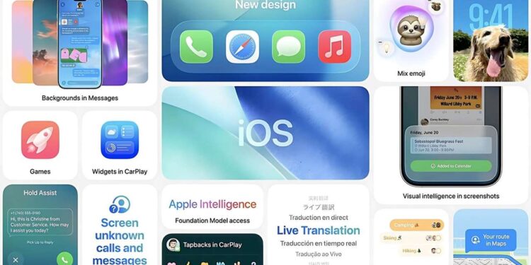 iOS 26 ra mắt với giao diện Liquid Glass mới