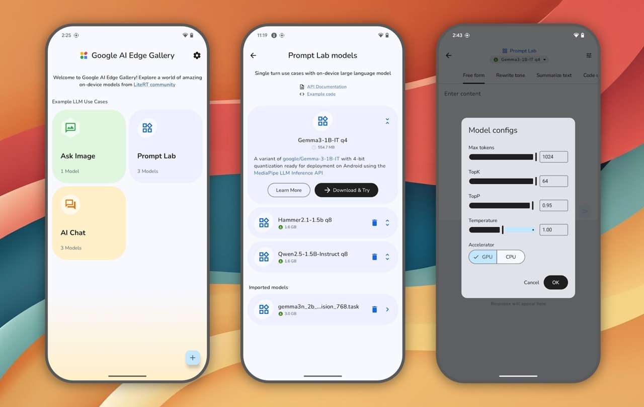 Google ra mắt ứng dụng chạy AI offline trên điện thoại