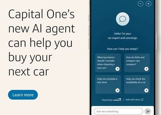 Capital One ra mắt trợ lý AI đa tác vụ giúp mua xe dễ dàng hơn
