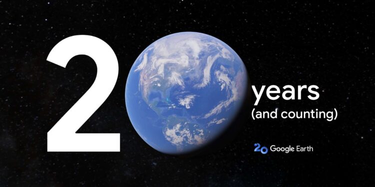 Google Earth kỷ niệm 20 năm bằng tính năng nhìn lại thời gian qua Street View