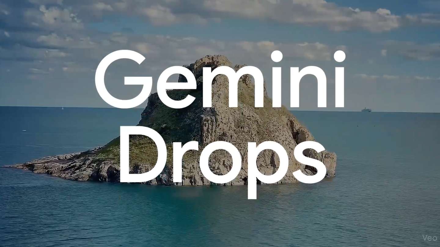 Google trình làng Gemini Drops: Cập nhật AI thú vị mỗi tháng