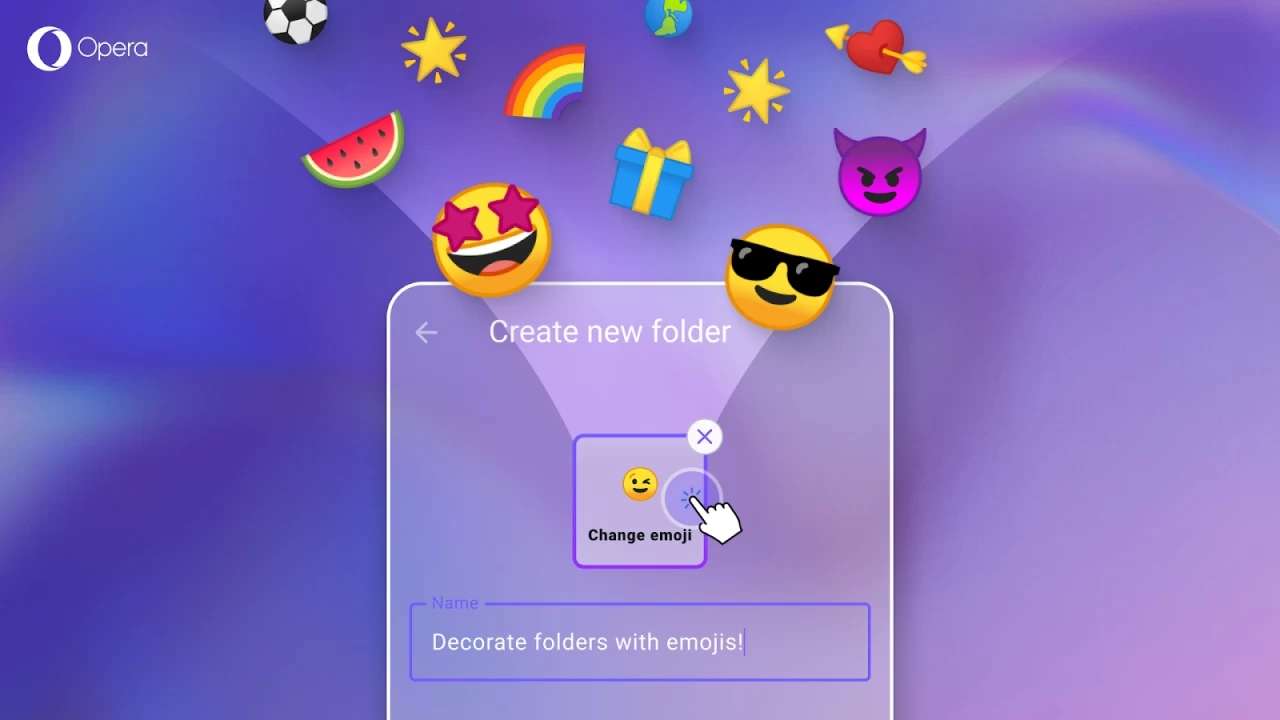 Opera tung bản Android 90