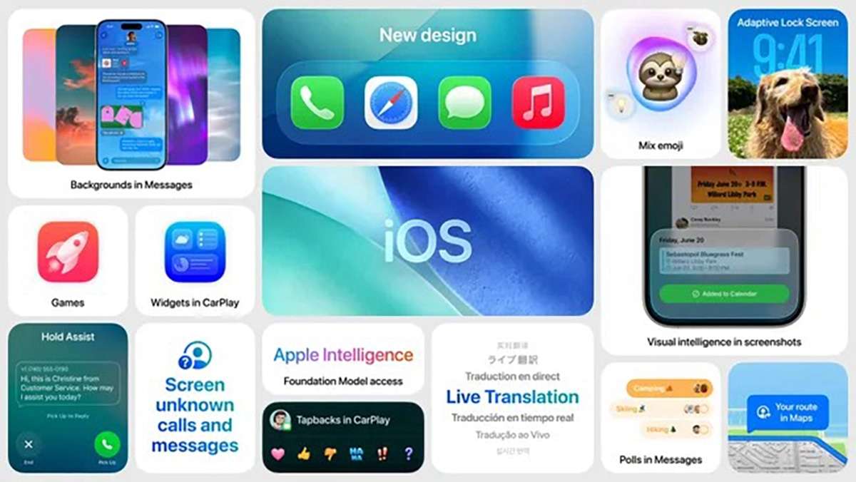 iOS 26 và những model iPhone hỗ trợ